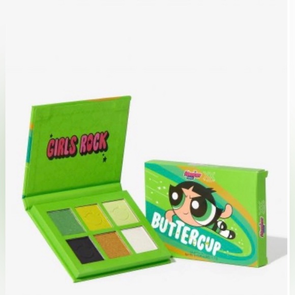 Makeup Revolution | Makeup | Powerpuff Girls Eyeshadow Palette Buttercup X Revolution | Poshmark